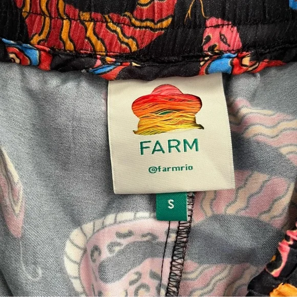 FARM Rio Multicolor Snake Print Pants - Picture 10 of 11